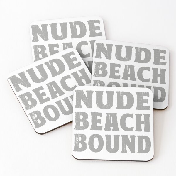 Item preview, Vintage Beach Sticker Nude Beach Bound designed and sold by TonySpencer.