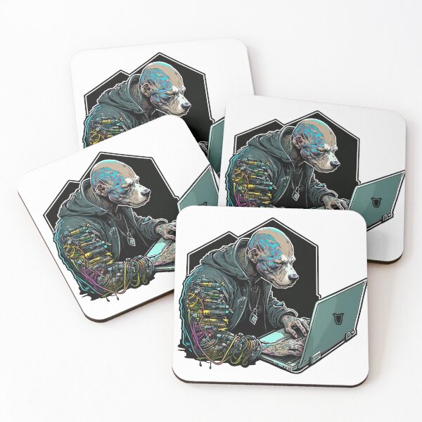 Artikelvorschau, CyberPunk-Pitbull Nr. 10 entworfen und verkauft von OregonArtForAll.