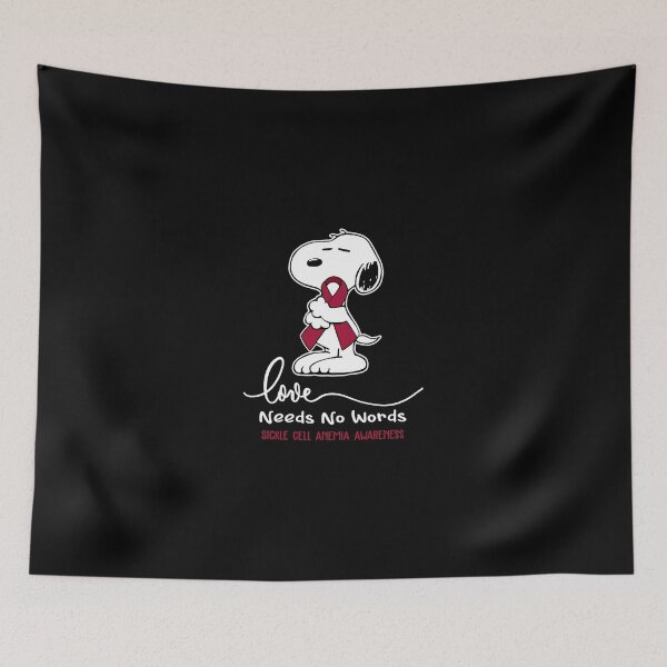 Item preview, Sickle Cell Anemia Awareness - LOVE NEEDS NO WORDS designed and sold by JamesKowalski6.