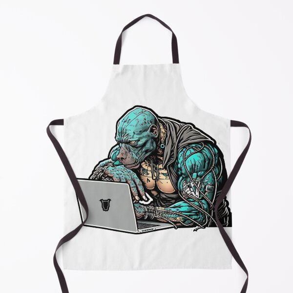 Artikelvorschau, Cyberpunk-Pitbull Nr. 11 entworfen und verkauft von OregonArtForAll.
