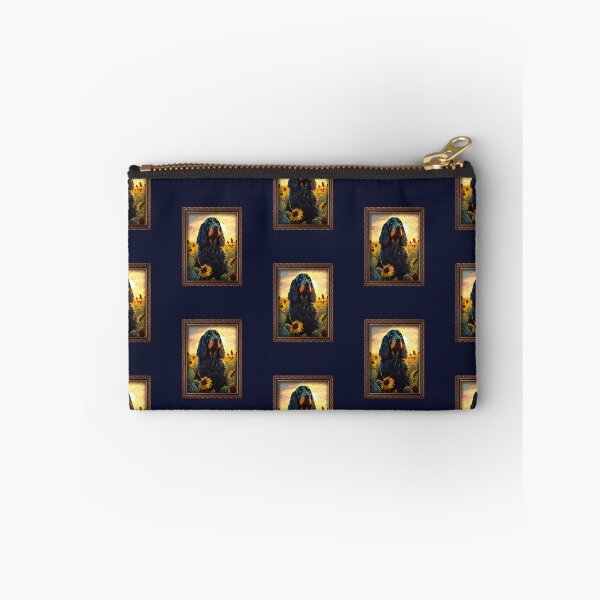 Item preview, Gordon Setter Sunflower Painting Adorable Dog designed and sold by rafaeltto.
