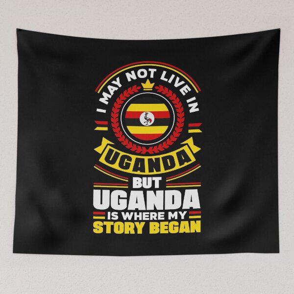 Item preview, Ugandan Uganda Ugandan Flag Quote designed and sold by ShopTheStyle.