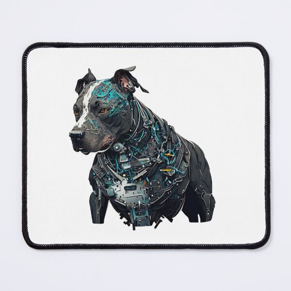 Item preview, CyberPunk Pitbull #13 designed and sold by OregonArtForAll.