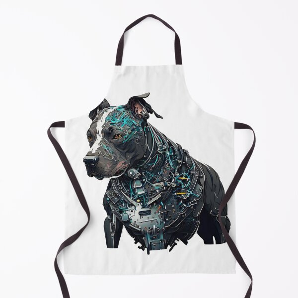 Item preview, CyberPunk Pitbull #13 designed and sold by OregonArtForAll.