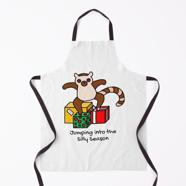 Artikelvorschau, Festlicher Lemur, der auf Weihnachtsgeschenke springt entworfen und verkauft von OrderofOps.