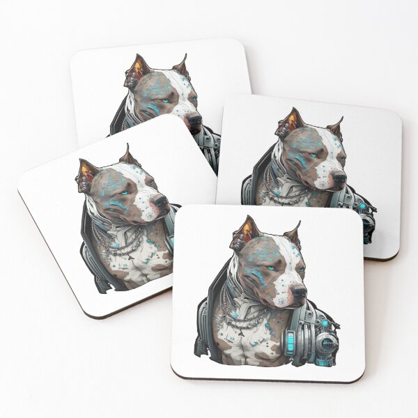 Artikelvorschau, CyberPunk-Pitbull Nr. 14 entworfen und verkauft von OregonArtForAll.