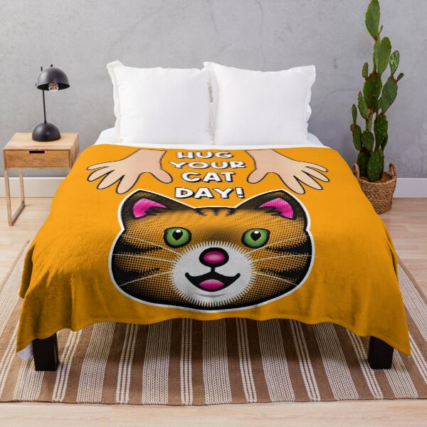 Item preview, National Hug Your Cat Day designed and sold by LatinSaint.