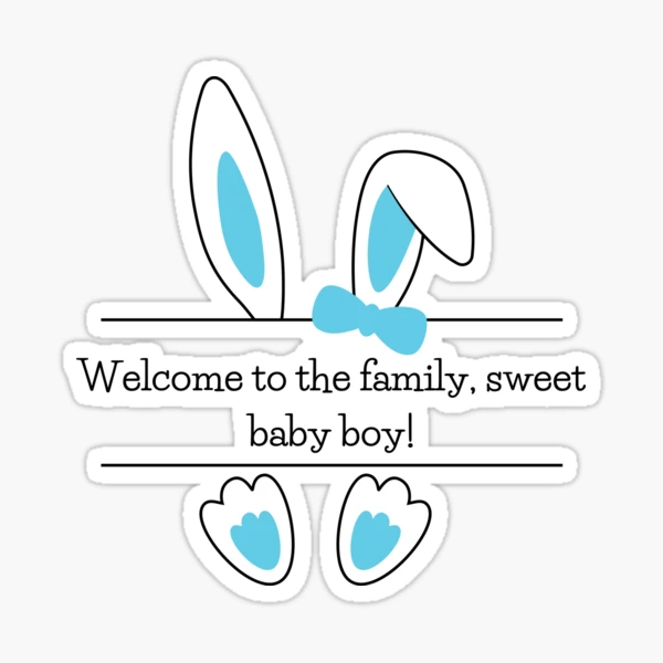 Sweet Baby Boy Stickers