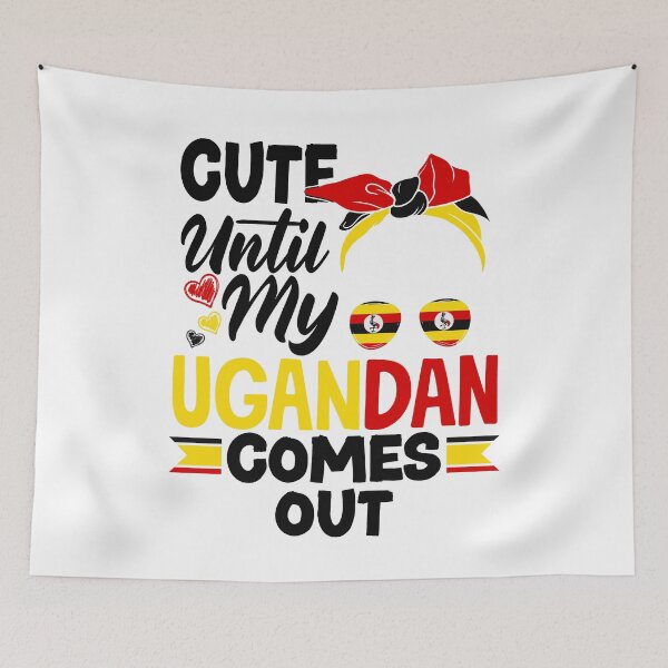 Item preview, Ugandan Uganda Ugandan Flag Quote designed and sold by ShopTheStyle.