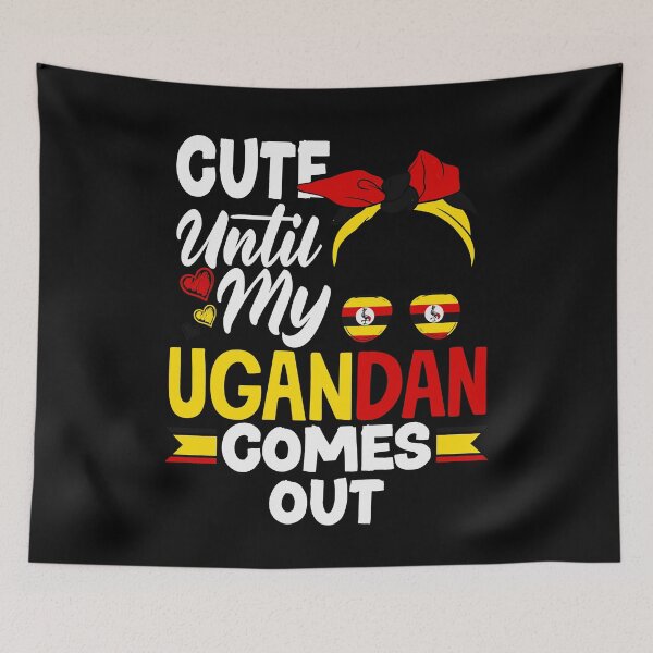 Item preview, Ugandan Uganda Ugandan Flag Quote designed and sold by ShopTheStyle.