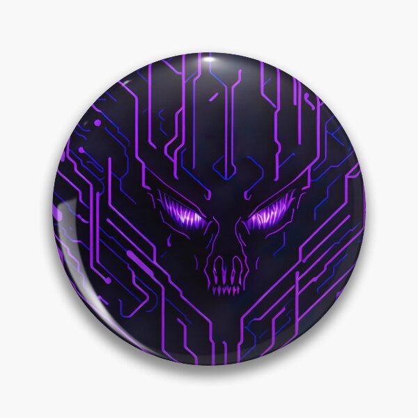 Item preview, "Purple Circuit: A Cyberpunk Logo of the Future" designed and sold by z1r1us.