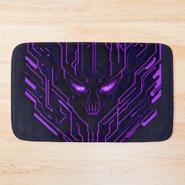 Item preview, "Purple Circuit: A Cyberpunk Logo of the Future" designed and sold by z1r1us.