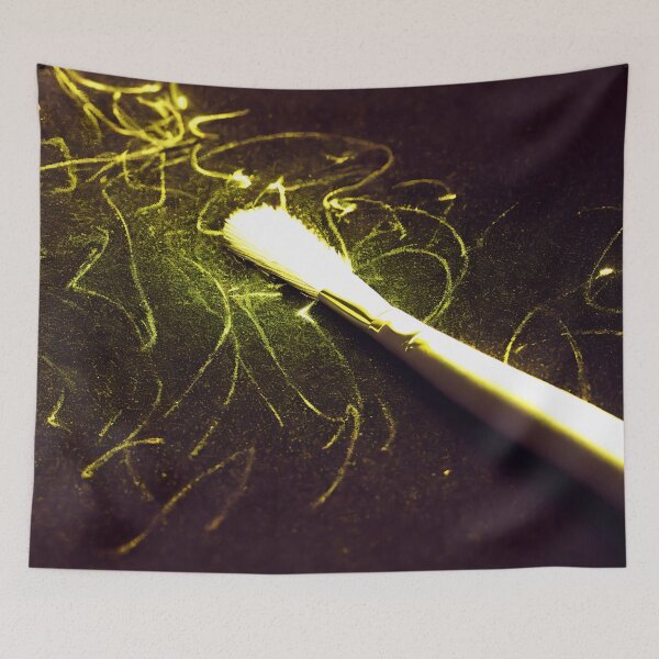 Item preview, golden brush designed and sold by Jaroslav Hubert.