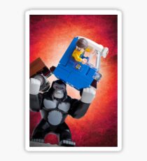 Lego Gorilla Grodd - Custom Artwork & Photography Sticker