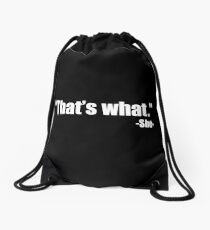Mochila de cuerdas Eso es lo que ella dijo Cita
