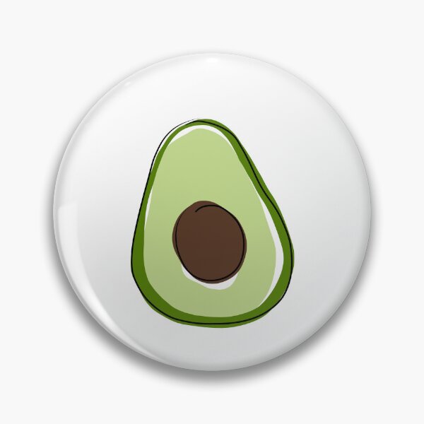 Item preview, Minimalist avocado designed and sold by anycolorart.