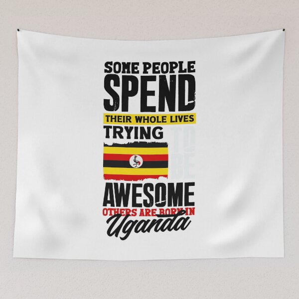 Item preview, Ugandan Uganda Ugandan Flag Quote designed and sold by ShopTheStyle.