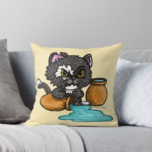 Item preview, Aquarius Kitty designed and sold by Whimsy Pose Illustrations.
