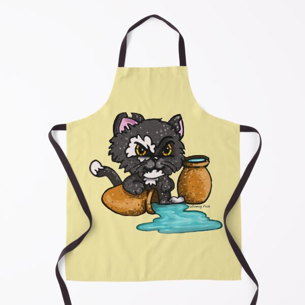 Item preview, Aquarius Kitty designed and sold by Whimsy Pose Illustrations.