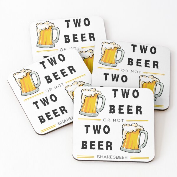 Item preview, Two Beer or Not Two Beer designed and sold by artfartzzz.