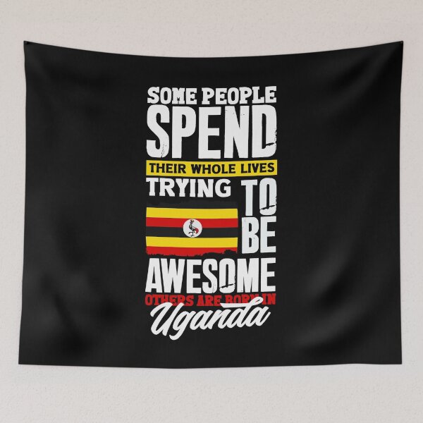 Item preview, Ugandan Uganda Ugandan Flag Quote designed and sold by ShopTheStyle.