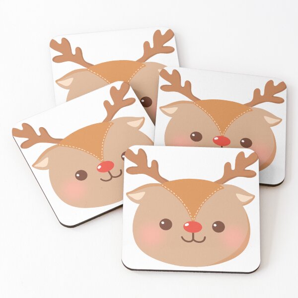 Item preview, Cute Christmas reindeer designed and sold by Narukuku.