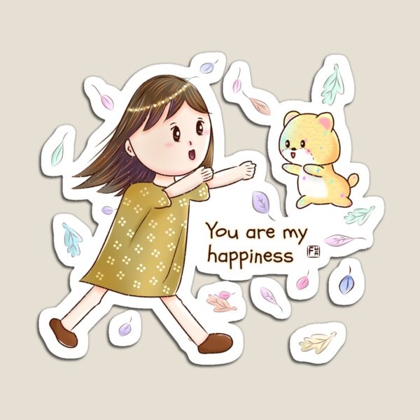 Item preview, Chibi Girl | Hamster Lover - You are my happiness v2 designed and sold by FennyWijayaMomo.