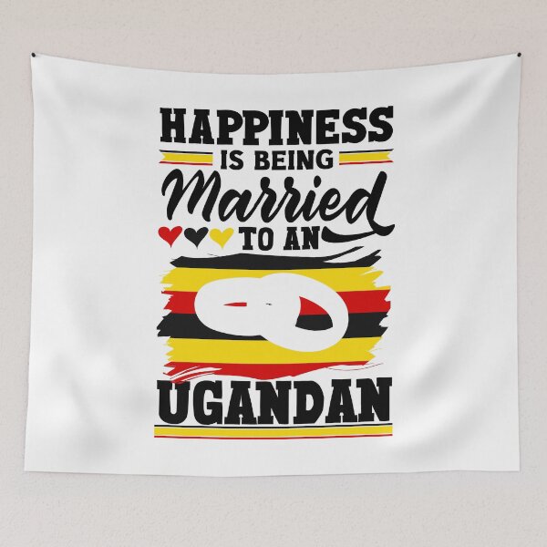Aperçu de l'œuvre Ugandan Uganda Ugandan Flag Quote créée et vendue par ShopTheStyle.
