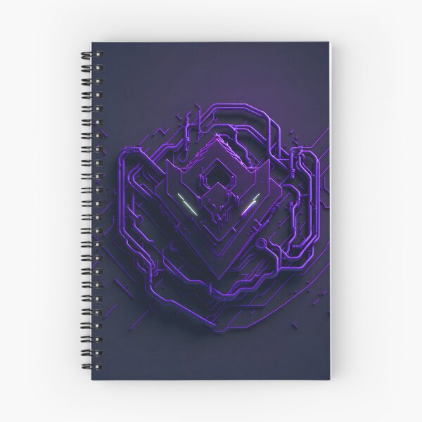 Item preview, "Purple Circuit: A Cyberpunk Logo of the Future" designed and sold by z1r1us.