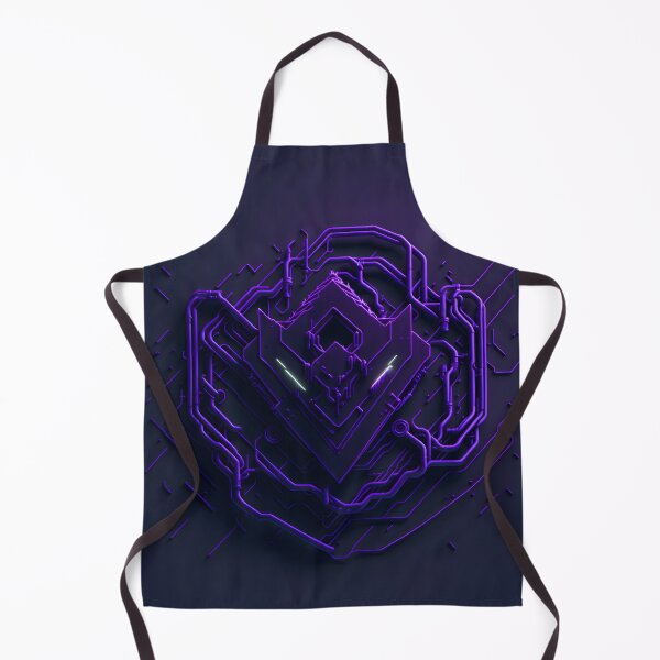 Item preview, "Purple Circuit: A Cyberpunk Logo of the Future" designed and sold by z1r1us.