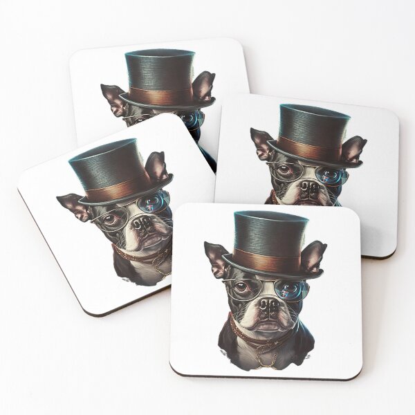 Item preview, Boston Terrier Old School gentleman designed and sold by Snowflake70.