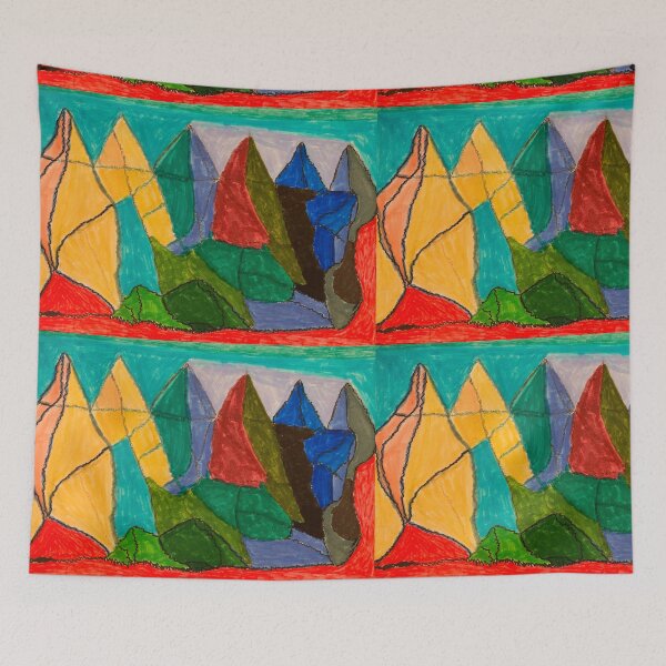 Item preview, Mountain Sunset Vista  designed and sold by PodmenikArt.