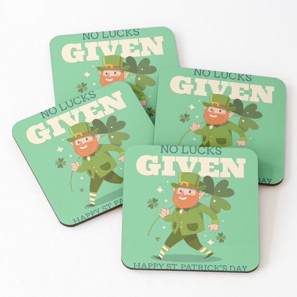 Item preview, No Luck Given - Happy St.Patrick's Day designed and sold by stepstogreen.