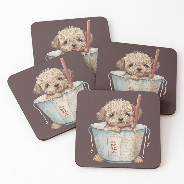 Item preview, Dog having Noodles designed and sold by Naeshastore.