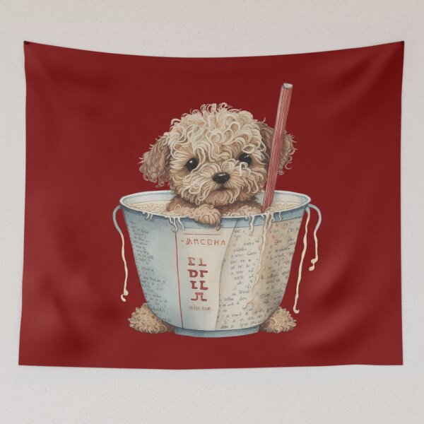Item preview, Dog having Noodles designed and sold by Naeshastore.