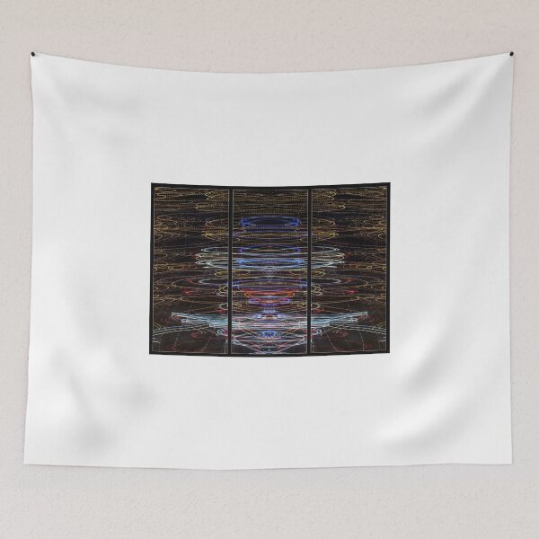 Item preview, Light Painting Abstract Triptych #4 designed and sold by NeonAbstracts.
