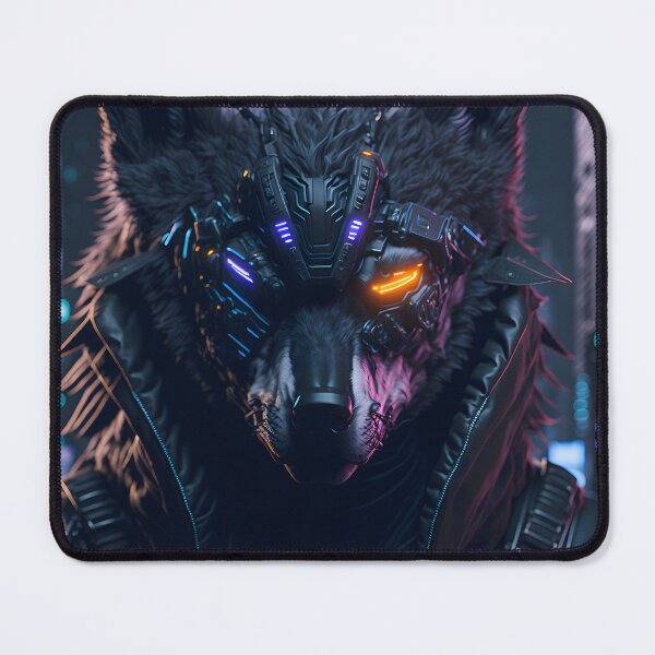 Item preview, Cyberpunk Wolf designed and sold by z1r1us.