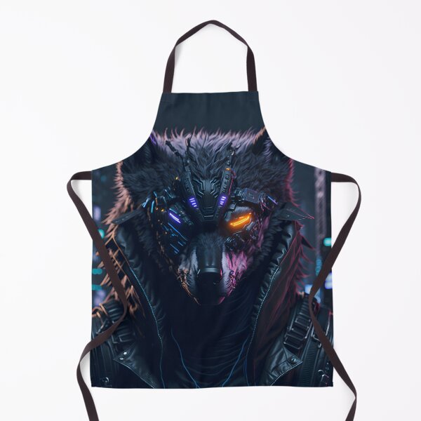 Item preview, Cyberpunk Wolf designed and sold by z1r1us.