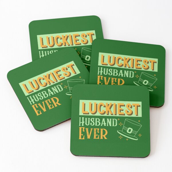 Item preview, Luckiest Husband Ever designed and sold by stepstogreen.