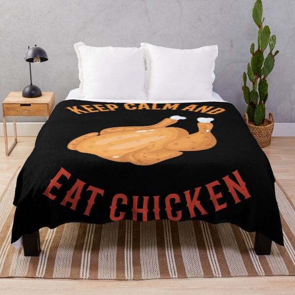 Item preview, Keep Calm and Eat Chicken: The Perfect Motto for Foodies Everywhere designed and sold by Lnet16.