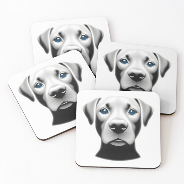 Item preview, ¡Mira esos ojos azules y sabrás por qué este labrador blanco es único! designed and sold by TeamKC.