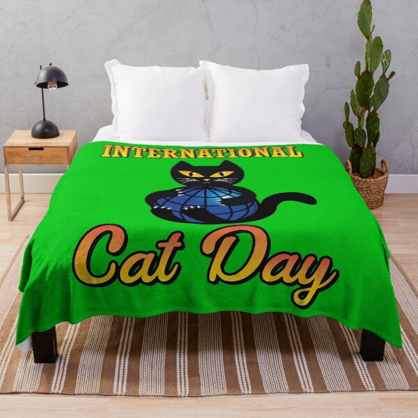 Item preview, International Cat Day - Apparel designed and sold by LatinSaint.