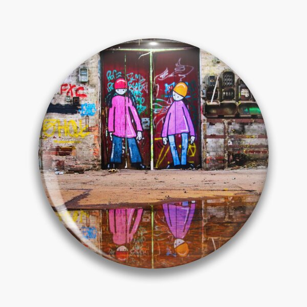 Item preview, Lost place with graffiti - Abandoned place with graffiti designed and sold by Ruhrpottpicture.