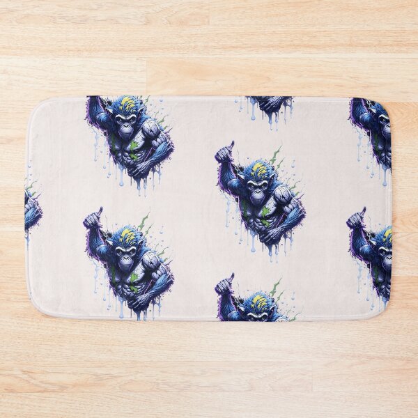 Item preview, Chimpancé de arte de salpicaduras designed and sold by Grimspencilart.