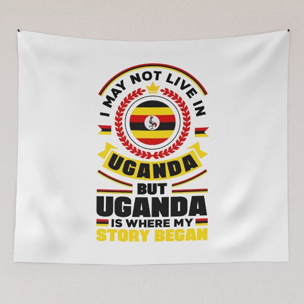 Item preview, Ugandan Uganda Ugandan Flag Quote designed and sold by ShopTheStyle.