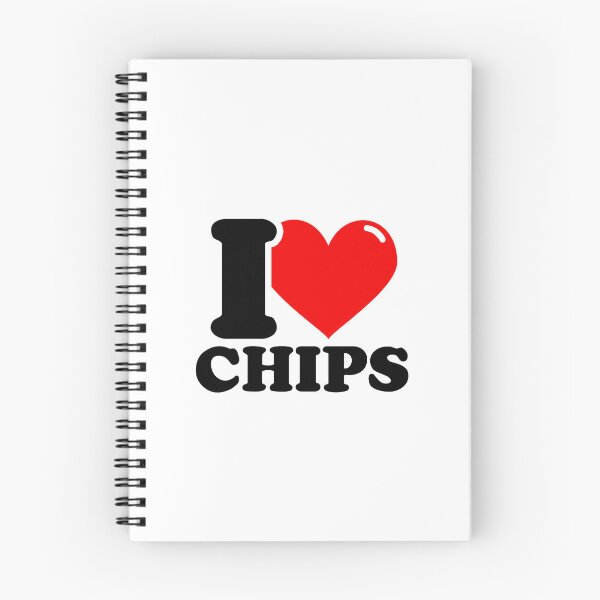 Item preview, I love chips designed and sold by fabianb.