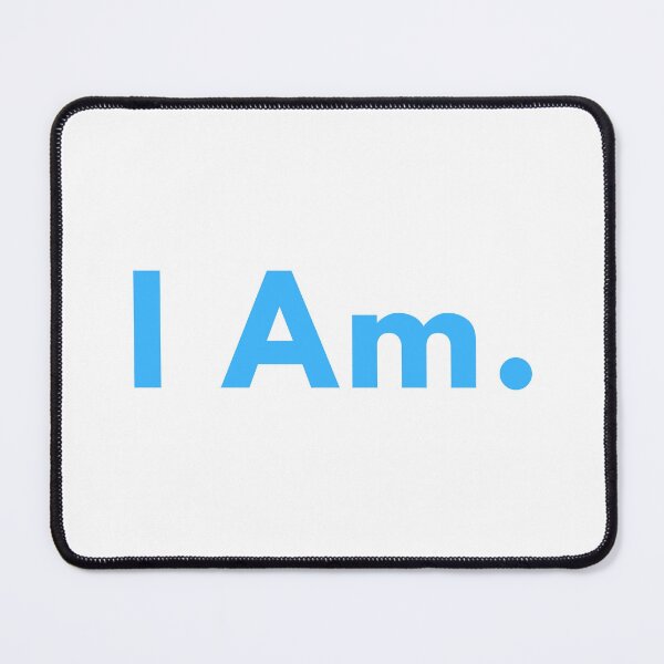 Item preview, I Am. Light blue designed and sold by TheIAmShop.