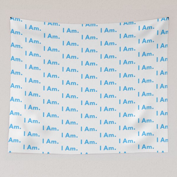 Item preview, I Am. Light blue designed and sold by TheIAmShop.