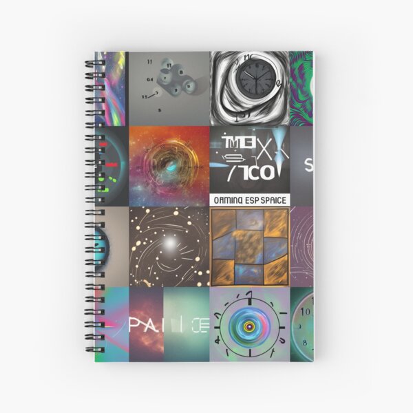 Time-Space Spiral Notebook