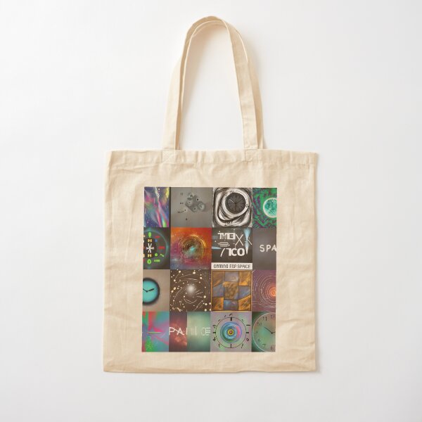 Time-Space Cotton Tote Bag